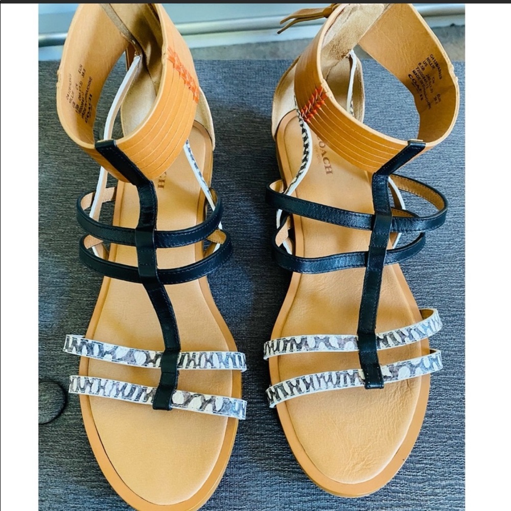 Authentic Coach Sandals - Picture 2 of 4